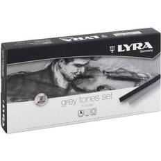 Alcohol Based Coloured Pencils LYRA Polycrayons Soft Grey Tones 12 Box 17.4 x 9.0 x 2.0 cm