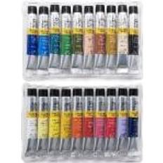 Winsor & Newton Winsor and Newton Galeria Acrylic Paint Set of 20 Colours in 12 ml Tubes, Water Based Paint, High Quality Pigments, Ideal for Paper, Canvas, Wood, Ceramic and Fabric