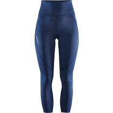 Craft ADV Essence High Waist Tights - Navy Blue