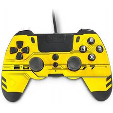 Kabellos - PlayStation 3 Handbedienungen Steelplay PS4 MetalTech Wired Controller - Yellow