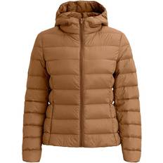 Vila Manya Padded Short Jacket - Brown/Tigers Eye