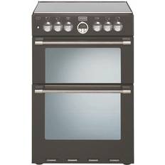 60cm - Dual Fuel Ovens Induction Cookers Stoves Sterling 600DF Black