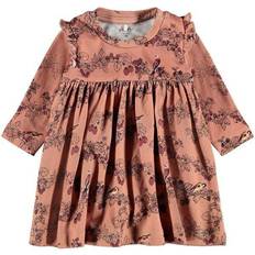 Name It Long Sleeved Dress - Brown/CafÃ© Au Lait (13193594)