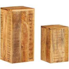 vidaXL - Småbord 28x28cm 2stk
