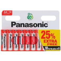 Zinc Carbon AA Compatible 10-pack