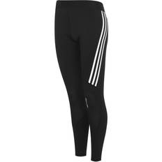 adidas Alphaskin 3-Stripes Long Tights Women - Black/White