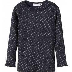 Name It Dot Print Top - Blue/Dark Sapphire (13196313)