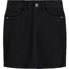 Name It High Waist Denim Skirt - Black/Black Denim (13190858)