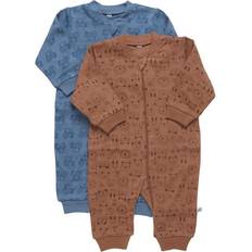 Multifarvet Pyjamasser Børnetøj Pippi Pyjamas set in 2-pack - Blue Mirage (5965-741)