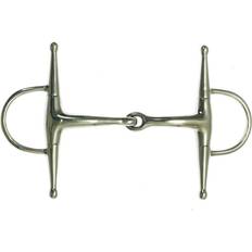 Eggbutt Stainless Steel Jointed Full Cheek Snaffle Bit