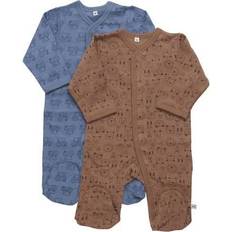 18-24M Pijamas Pippi Pack de dos Pijamas azul Mirage