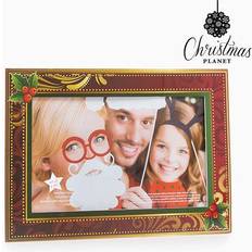 Accessoires Photo, Chapeaux de Fête et Écharpes BigBuy Christmas Amusants Photos de Noël Planet Pack de 5