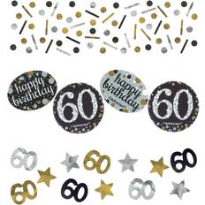 Amscan Confettis Scintillants Pour 60e Anniversaire 34 g