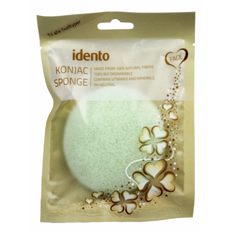 Adoucissant Éponges de Konjac The Konjac Sponge Co. Circular Face Sponge Green Tea