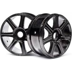 Fjernstyret legetøj Wittmax HPI Hb Edge Wheel (Black Chrome/2pcs)