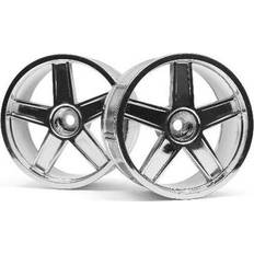 Fjernstyret legetøj Wittmax Hpi Lp29 Wheel Mf Type Chrome (3Mm Offset/2Pcs)