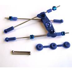 RC Toys Pre-Assembled Throttle/Brake Linkage Set Blue FAST440B