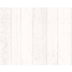 Papeles pintados Living Walls Papier peint A.S. Création Best of Wood`n Stone 2nd Edition in Grau Weiß 855046