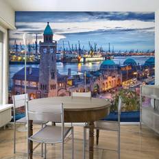Fototapet St Pauli Landing Stages 350x270