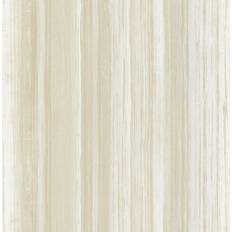 Seabrook Designs Stripe Metallic Ivory & Sand Wallpaper