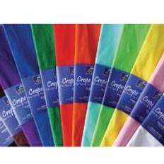 Pink Paper Bright Ideas Astd Crepe Paper 500mm Pk12 BI01115