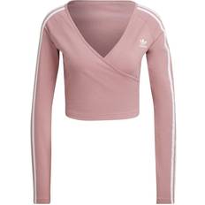 Adidas Cropped Long Sleeve Tee Magic Mauve