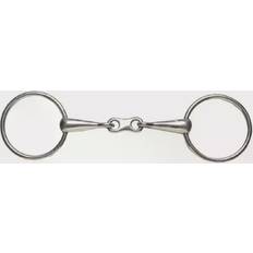 Korsteel Stainless Steel Thin Mouth French Link Loose Ring Snaffle Bit