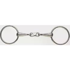Stainless Steel Thin Mouth French Link Loose Ring Snaffle Bit