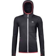 Lana merino Giubbotti Ortovox Fleece Hoody W - Black Raven