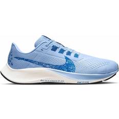 React - Unisex Running Shoes NIKE Air Zoom Pegasus 38 A.I.R. Nathan Bell - Aluminum/Sail/Black/Game Royal