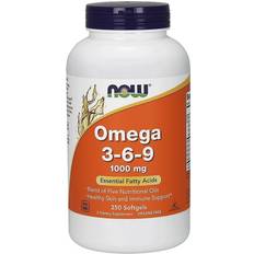 Kapslar - Omega-3-6-9 Fettsyror Now Foods Omega 3-6-9 1000mg 250 st