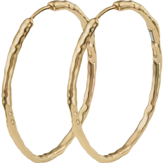 Monica Vinader Gold Siren Muse Hoop Earrings