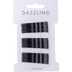 Dazzling Hår 30-pack Bobby Pins Black