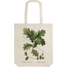 Cotton Shoulder Bag - Oak Leaves