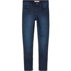 Name It Pollythayers Sweat High Waist Jeans - Dark Blue Denim (13190863)