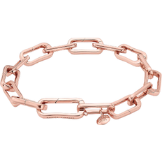 Monica Vinader Rose Gold Alta Capture Charm Bracelet