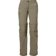 Vaude Womens Farley IV Zip-Off Pants - Muddy