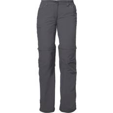 Vandringsbyxor zip off dam Vaude Womens Farley IV Zip-Off Pants - Iron