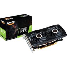 6 Go - GeForce RTX 2060 Cartes Graphiques Inno3D Rtx2060 Twin X2 N20602-06D6-1710va15l Nvidia GeForce RTX 2060 6 GO GDDR6 1680 MHz Gris Foncé