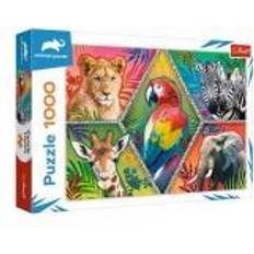 Trefl Klassiske puslespil Trefl Exotic Animals
