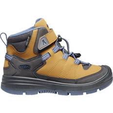 Keen Kid's Redwood Waterproof Boots - Harvest Gold/Vintage Indigo