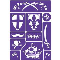 Stencil Pirate & Riders