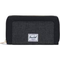 Herschel Wallets & Key Holders Herschel Thomas Wallet - Black/Black Crosshatch