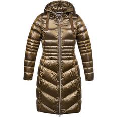 Dolomite Dam Jackor Dolomite Corvara W's Parka - Caramel Brown