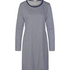 Blau Nachthemden Mey Paula Nightshirt - Night Blue