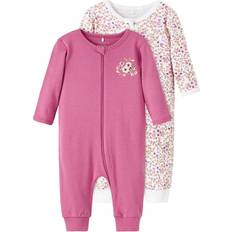 Name It Pigiame Name It Nightsuit 2-pak - Rose Wine (13198634)