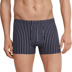Schiesser Dark Sapphire Shorts Striped - Dark Blue