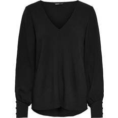 Only Mette Uma Solid Top - Black