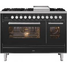 Steam Function Gas Cookers ILVE P12FWE3/MG Grey, Graphite