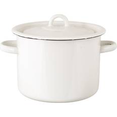 Algon Emil's Enamel med lock 4.5 L 22 cm